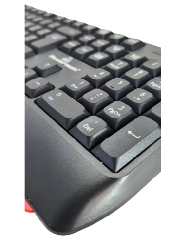 POWERTECH set ποντίκι & πληκτρολόγιο  2.4GHz & Bluetooth, μαύρο