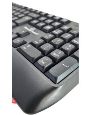 POWERTECH set ποντίκι & πληκτρολόγιο  2.4GHz & Bluetooth, μαύρο