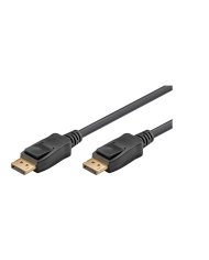 POWERTECH καλώδιο DisplayPort 1.2V , copper, 4K, 1.5m, μαύρο