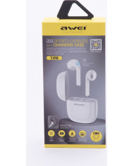 Awei T28 In-ear Bluetooth Handsfree Λευκό