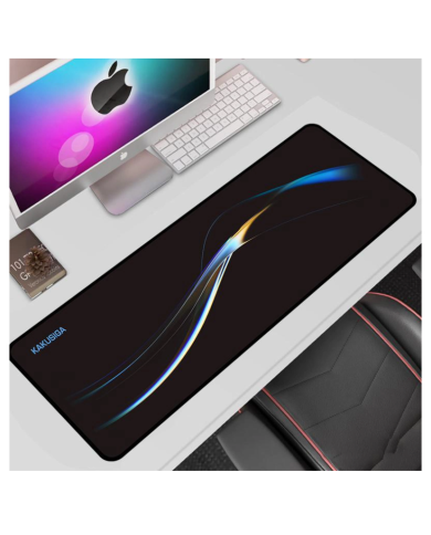 KAKUSIGA gaming mouse pad  80x30x0.2cm, μαύρο KAKUSIGA gaming mouse pad  80x30x0.2cm, μαύρο