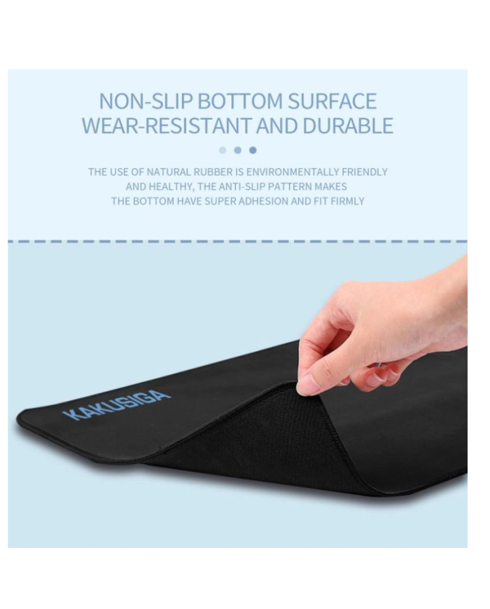 KAKUSIGA gaming mouse pad  80x30x0.2cm, μαύρο