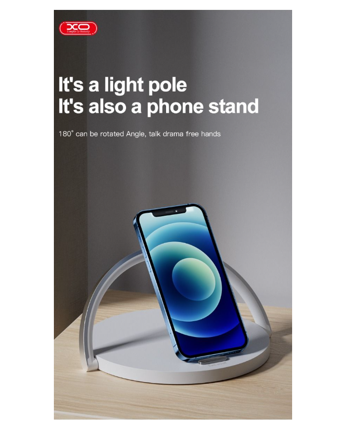 XO WX030 Βάση Φόρτισης Κινητού Τηλεφώνου με Φωτισμό 15W