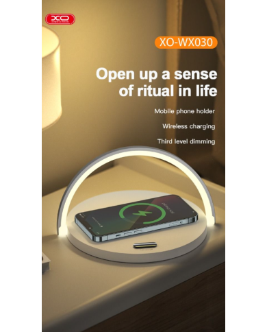 XO WX030 Βάση Φόρτισης Κινητού Τηλεφώνου με Φωτισμό 15W