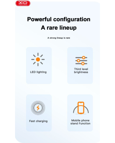 XO WX030 Βάση Φόρτισης Κινητού Τηλεφώνου με Φωτισμό 15W