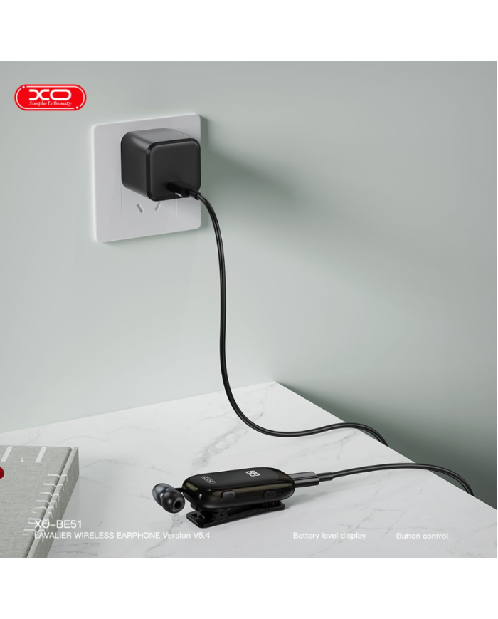 O BE51 Ψηφιακό Μονοφωνικό Ακουστικό Bluetooth