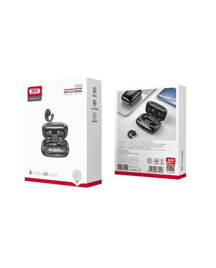 XO X9 TWS Bluetooth Μαύρο
