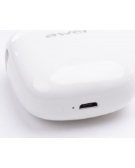 Awei T28 In-ear Bluetooth Handsfree Λευκό