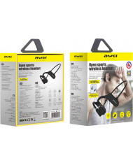 Awei A889BL Earbud Bluetooth Handsfree Μαύρο