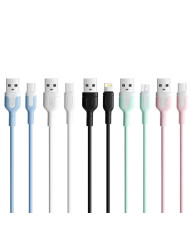 XO NB212 2.1A USB Καλώδιο για Lightning 1m Μαύρο XO NB212 2.1A USB Καλώδιο για Lightning 1m Μαύρο