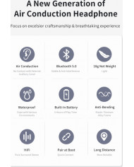 Awei A889BL Earbud Bluetooth Handsfree Μαύρο