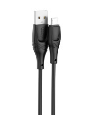 Καλώδιο σύνδεσης Hoco X88 USB σε Micro USB 2.4A 1m Μαύρο