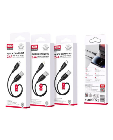 XO NB238 Zeus Series Liquid Silicone Micro Μαύρο 1M XO NB238 Zeus Series Liquid Silicone Micro Μαύρο 1M