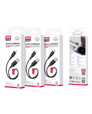 XO NB238 Zeus Series Liquid Silicone Micro Μαύρο 1M