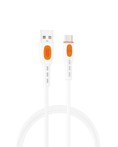 XO NB280 Καλώδιο Δεδομένων Micro 1M 3A Λευκό XO NB280 Καλώδιο Δεδομένων Micro 1M 3A Λευκό