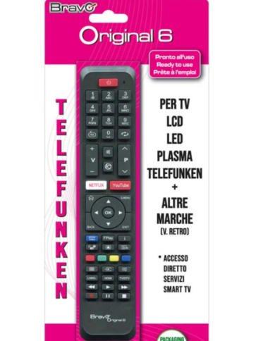 ΟRIGINAL 6 Συμβατό Τηλεχειριστήριο TELEFUNKEN and more ΟRIGINAL 6 Συμβατό Τηλεχειριστήριο TELEFUNKEN and more