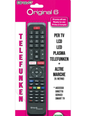 ΟRIGINAL 6 Συμβατό Τηλεχειριστήριο TELEFUNKEN and more ΟRIGINAL 6 Συμβατό Τηλεχειριστήριο TELEFUNKEN and more