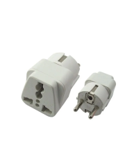 POWERTECH adapter German type σε universal PT-349, CCA