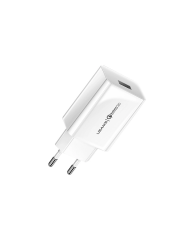 USAMS φορτιστής τοίχου T22, 1x USB, QC3.0 18W 3A, λευκός