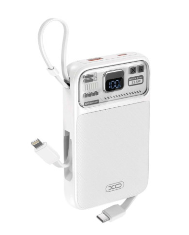 XO PR243 22.5W Powerbank Γρήγορης Φόρτισης 10000mAh Λευκό XO PR243 22.5W Powerbank Γρήγορης Φόρτισης 10000mAh Λευκό