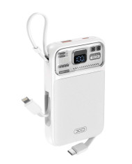 XO PB301 Light Display Powerbank 10000mAh (Λευκό)