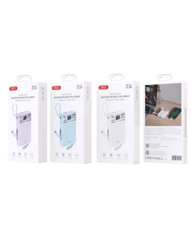 XO PR243 22.5W Powerbank Γρήγορης Φόρτισης 10000mAh Λευκό XO PR243 22.5W Powerbank Γρήγορης Φόρτισης 10000mAh Λευκό