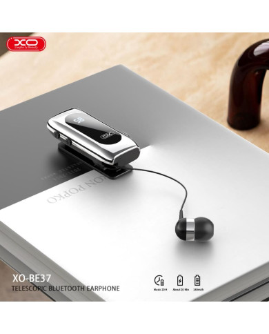 XO BE37 Ενσύρματο Ακουστικό με Μεγάλη Διάρκεια Χρήσης και Ψηφιακή Ένδειξη