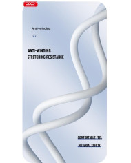 XO NB212 2.1A USB Καλώδιο Φόρτισης για Type-C Άσπρο