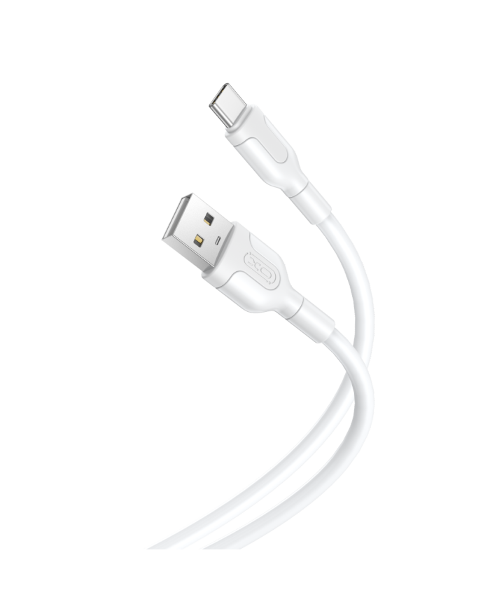 XO NB212 2.1A USB Καλώδιο Φόρτισης για Type-C Άσπρο