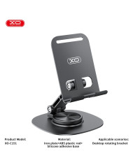 XO C151 Μεταλλική 360° Περιστρεφόμενη Επιτραπέζια Βάση Κινητού