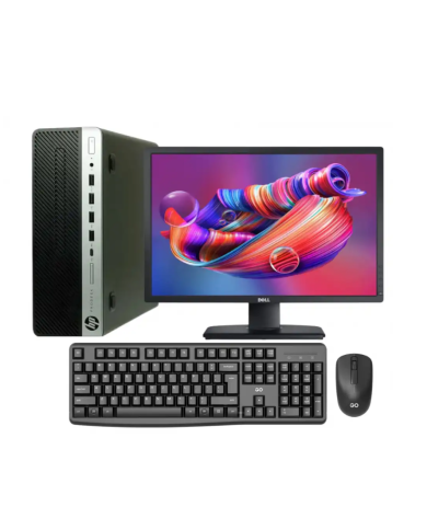 HP 400 G5 SFF | i5-8500 | 16GB DDR4 | 256GB| Οθόνη DELL U2412M 24" | Πληκτρολόγιο και ποντίκι GO KM103 OFFICE HP 400 G5 SFF | i5-8500 | 16GB DDR4 | 256GB| Οθόνη DELL U2412M 24" | Πληκτρολόγιο και ποντίκι GO KM103 OFFICE