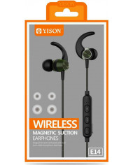 Yison E14 In-ear Bluetooth Handsfree Μαύρο