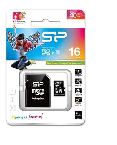 SILICON POWER κάρτα μνήμης 16GB micro SDHC, Class 10 SILICON POWER κάρτα μνήμης 16GB micro SDHC, Class 10