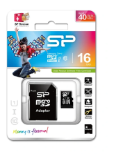 SILICON POWER κάρτα μνήμης 16GB micro SDHC, Class 10