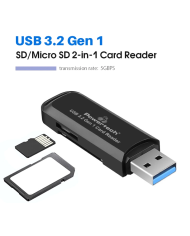 Αναγνώστης Κάρτας Μνήμης Hoco HB20 Mindful 2 σε 1 USB 2.0 έως 480Mbps και 2TB για Micro SD και SD Μαύρος Αναγνώστης Κάρτας Μνήμης Hoco HB20 Mindful 2 σε 1 USB 2.0 έως 480Mbps και 2TB για Micro SD και SD Μαύρος