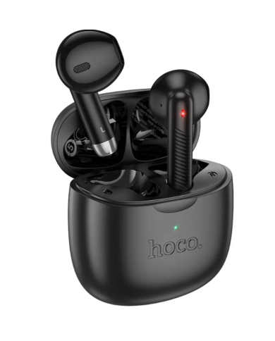 Wireless Hands Free Hoco EW201 Graceful V5.3 320mAh Συμβατό με Master/Slave Εναλλαγή και 4 Ώρες Ομιλίας Μαύρα