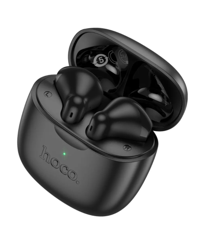 Wireless Hands Free Hoco EW201 Graceful V5.3 320mAh Συμβατό με Master/Slave Εναλλαγή και 4 Ώρες Ομιλίας Μαύρα