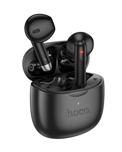 Wireless Hands Free Hoco EW201 Graceful V5.3 320mAh Συμβατό με Master/Slave Εναλλαγή και 4 Ώρες Ομιλίας Μαύρα