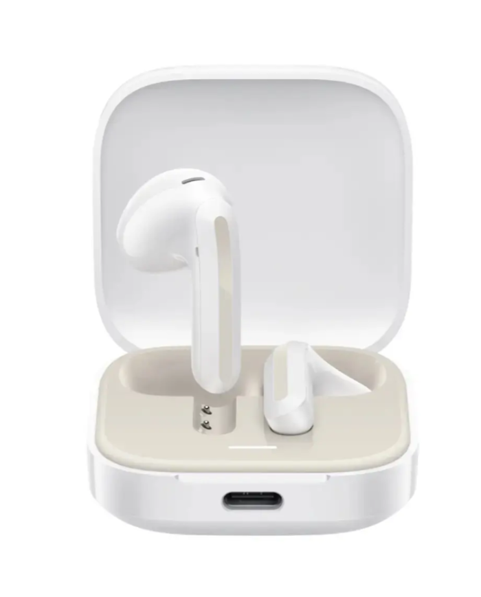 Wireless Bluetooth Xiaomi Redmi Buds 6 Active BHR8391GL Bluetooth v5.4 IPX4 με Noise Cancellation Λευκά