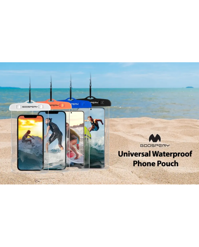 Θήκη Αδιάβροχη Goospery για Κινητά Τηλέφωνα έως 6.7" 19x10.5cm Μπλε