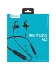 Celebrat A15 In-ear Bluetooth Handsfree Μαύρο