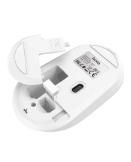Wireless Ποντίκι Hoco GM14 Platinum Business Wireless Mouse με 3 Πλήκτρα DPI 1200 Λευκό