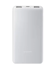 Power Bank Energizer Eveready Mini 10000mAh 2.1A με 2x USB 2.0 και LED Ένδειξη Μπαταρίας Ασημί