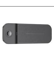 Επιτραπέζια Βάση Ασύρματης Φόρτισης Hoco CQ5 Step 3-in-1 22.5W 3A για Φόρτιση Τριών Συσκευών Συμβατών με QI Slim Μαύρη