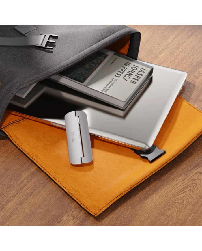 Βάση Στήριξης Επιτραπέζια Hoco PH40 Metal για συσκευές Notebook Γκρί