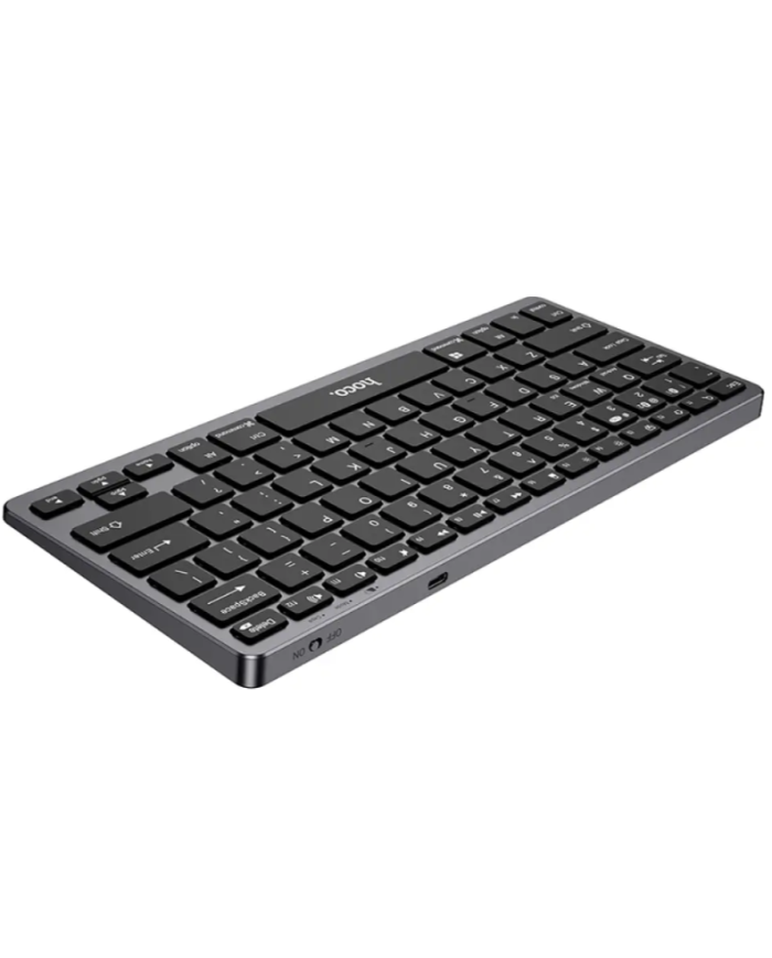 Ασύρματο Πληκτρολόγιο Hoco GM32 Wisdom 78 Πλήκτρα 2.4GHz+Bluetooth 5.0 Μαύρο