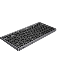 Ασύρματο Πληκτρολόγιο Hoco GM32 Wisdom 78 Πλήκτρα 2.4GHz+Bluetooth 5.0 Μαύρο