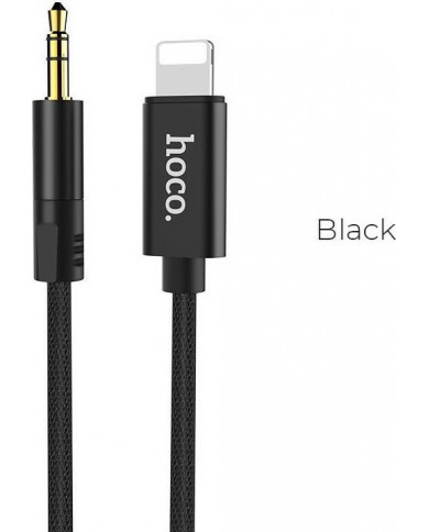 Hoco Καλώδιο Lightning male - 3.5mm male 1m Μαύρο (UPA13) Hoco Καλώδιο Lightning male - 3.5mm male 1m Μαύρο (UPA13)