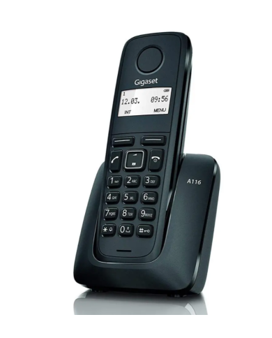 Ασύρματο Ψηφιακό Τηλέφωνο Gigaset A116 Μαύρο