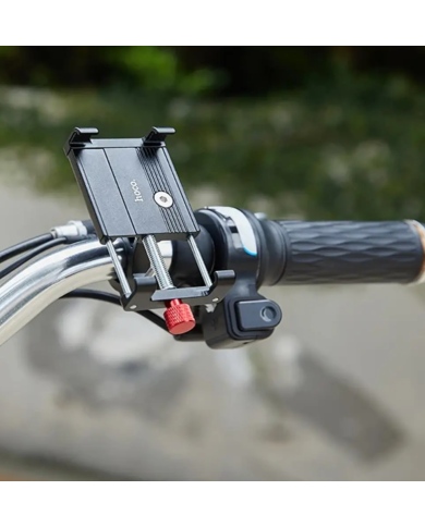 Βάση Στήριξης Hoco DCA4 Ποδηλάτου και Μηχανής με Μεταλλική Κατασκευή 360° για Συσκευές 4.5"-7"